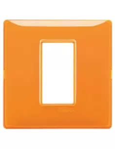 Vimar 14641.48 Placa 1 Reflex Naranja Módulos Serie Plana